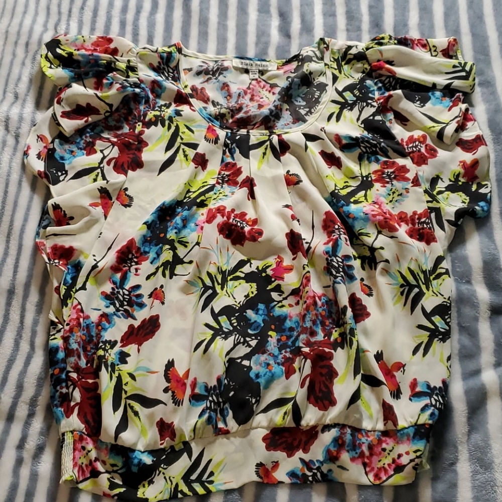 EUC! Black Rainn blouse